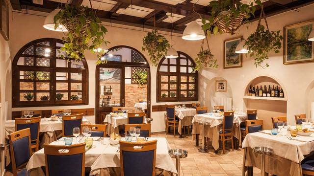 Gourmet vegetarian dish at Al Grissino Restaurants in Dubai