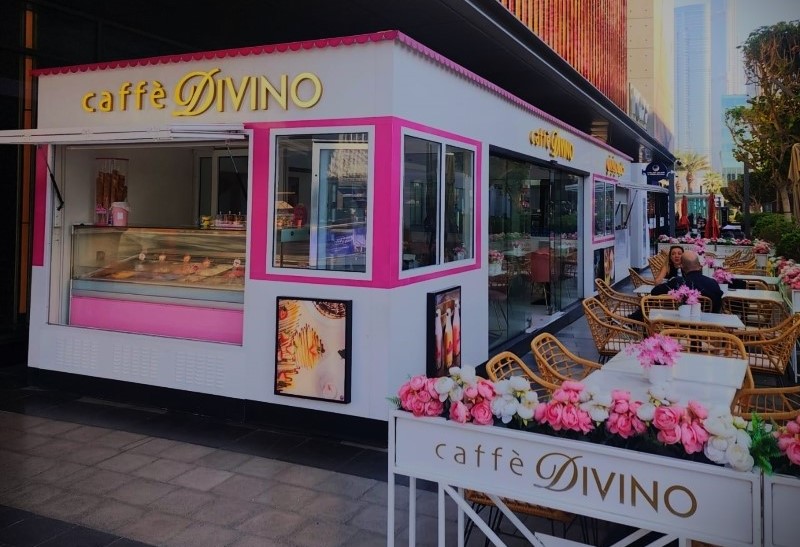 Elegant dining experience at Caffe Divino Restaurants in Dubai
