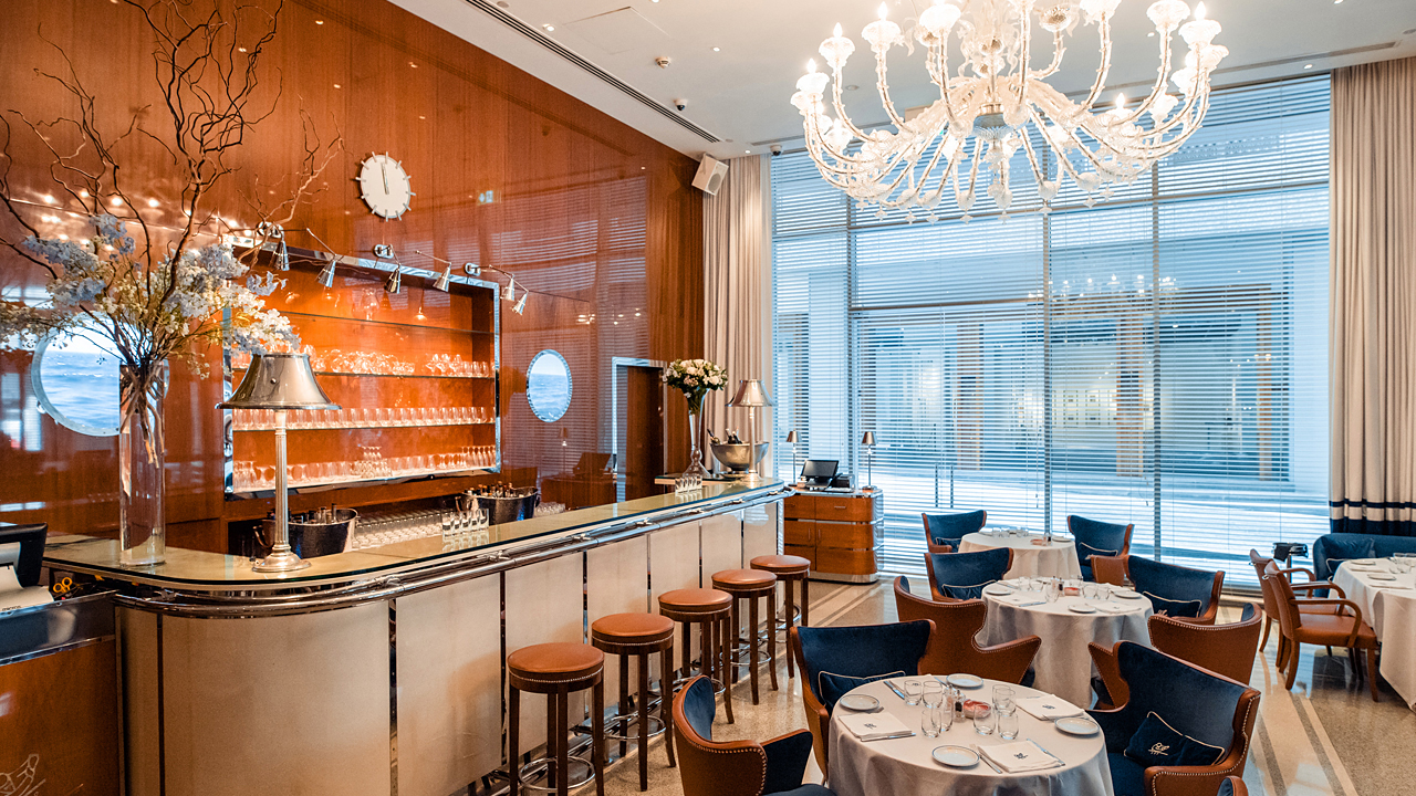 Interior design of Cipriani Italian Restaurants Dubai