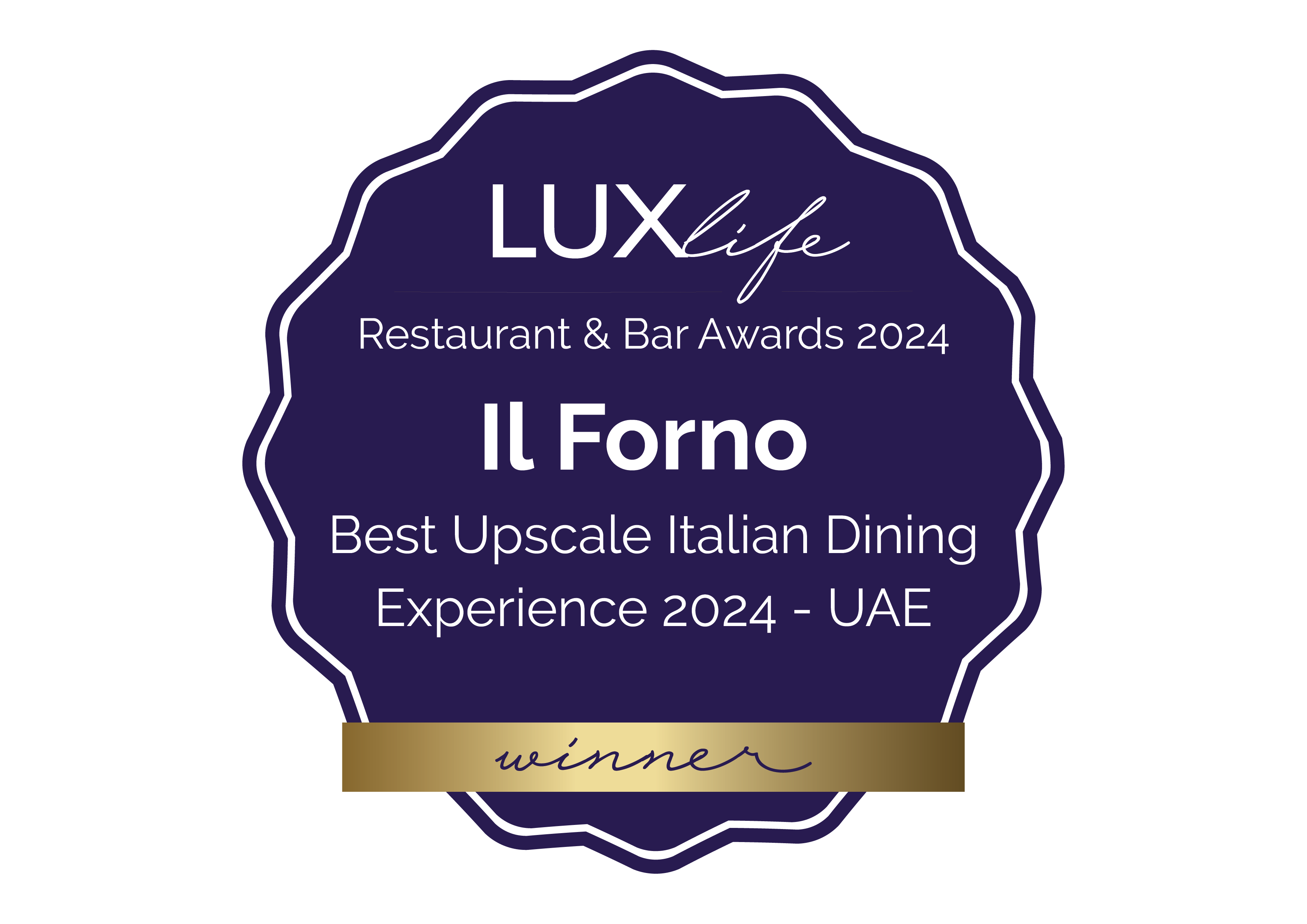 Interior design of Il Forno Italian Restaurants in Dubai