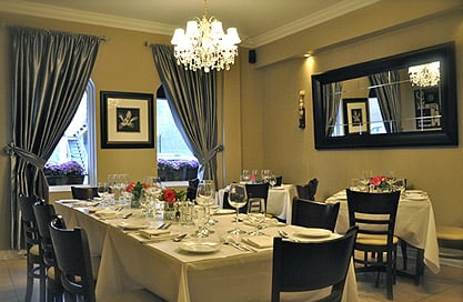 Chef preparing gourmet Italian meal at Per Te Restaurants in Dubai
