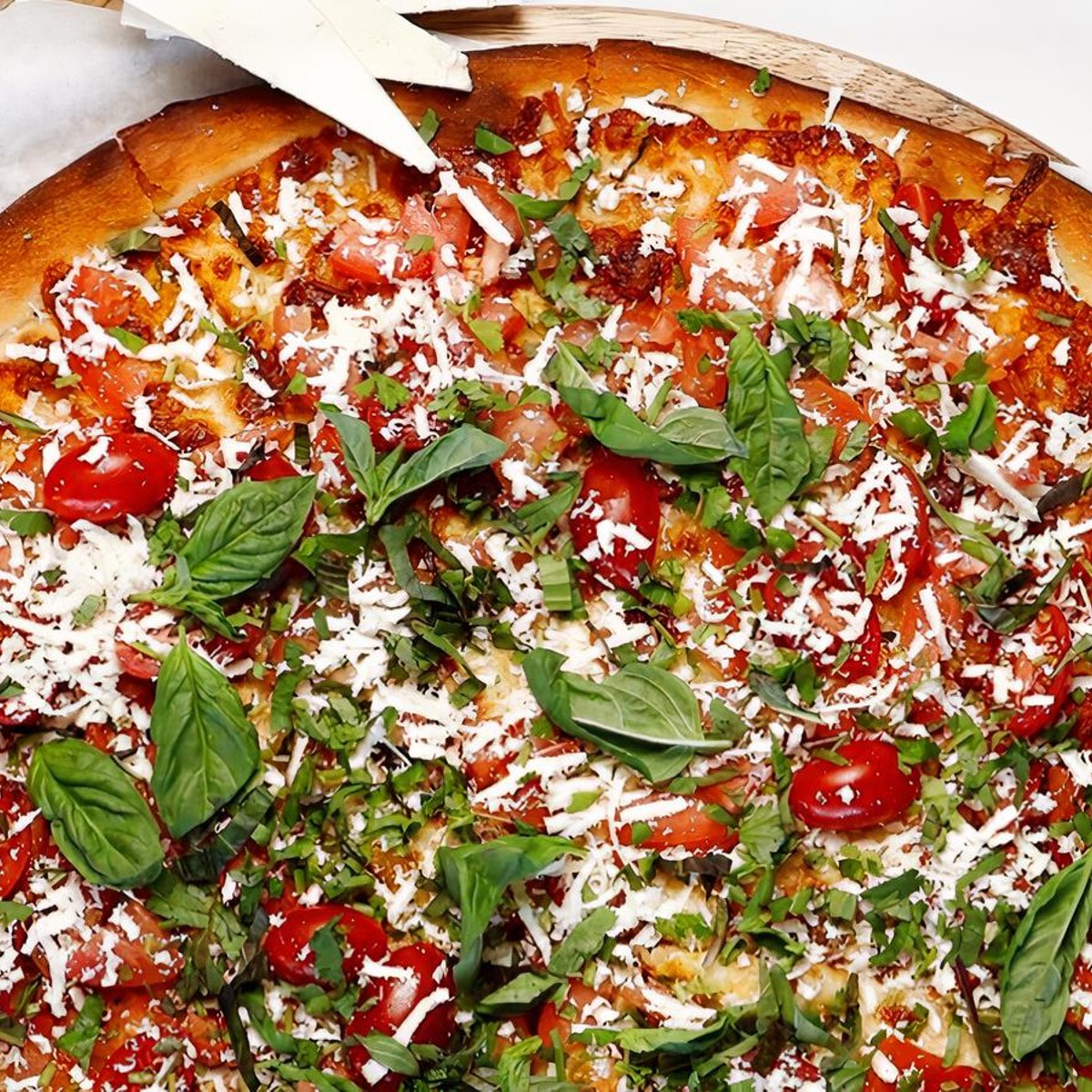 Traditional ingredients at Pizzeria Italia Restaurants in Dubai