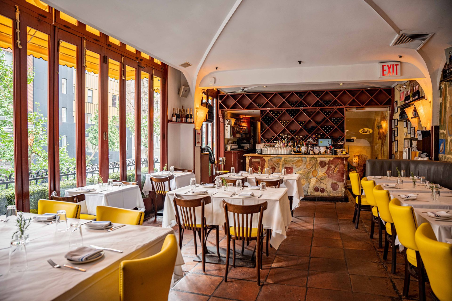 Serafina Outdoor Seating Italian Restaurants in Dubai