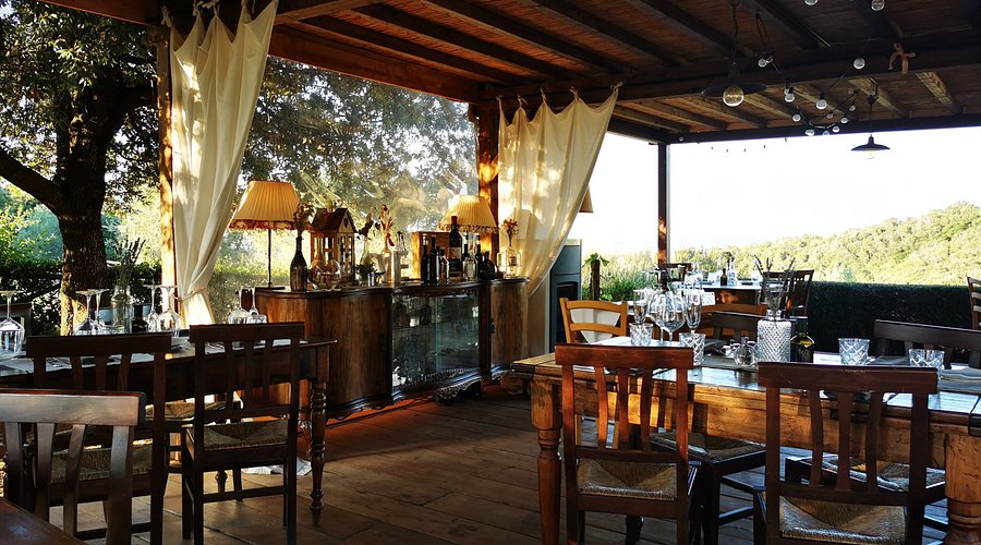 Elegant dining setup at Trattoria Toscana Restaurants in Dubai