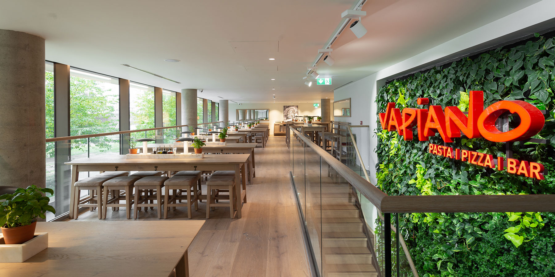 Innovative dining at Vapiano Restaurants in Dubai